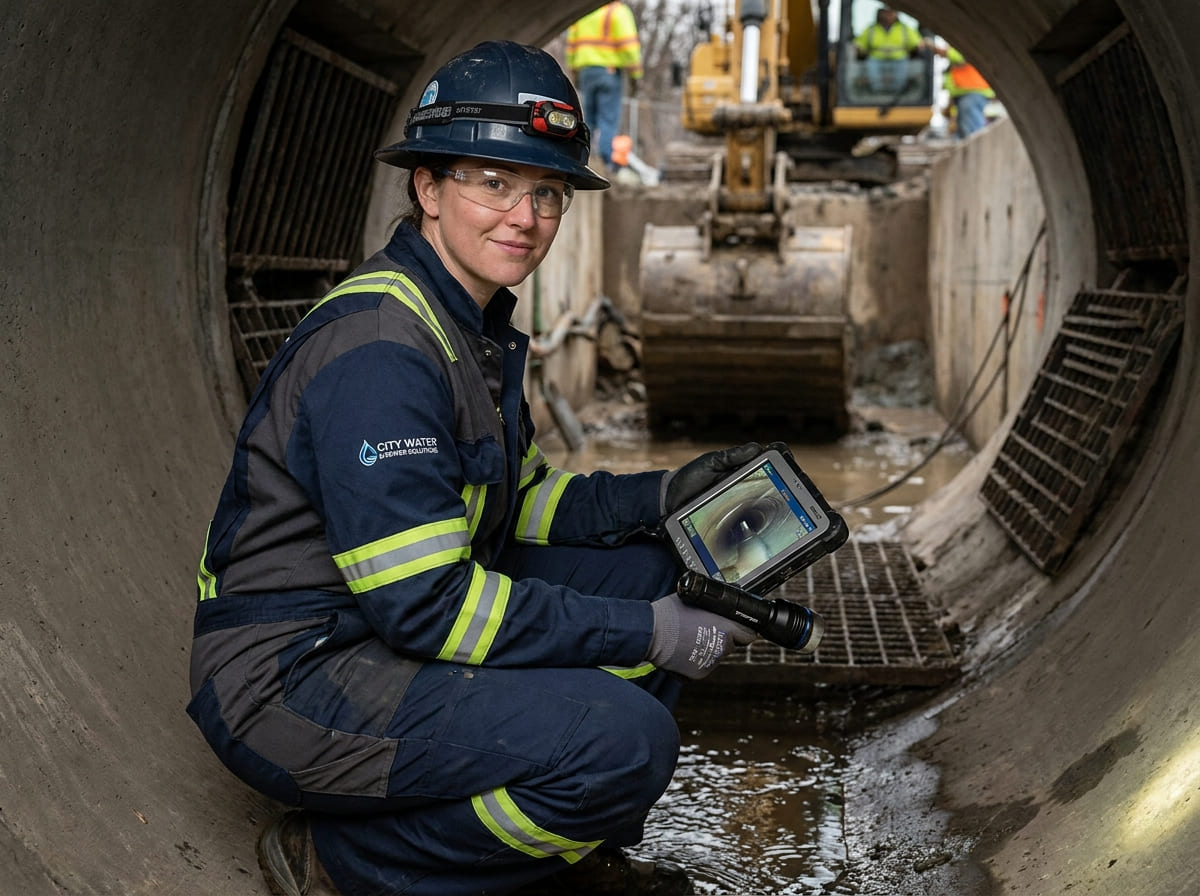 Sewer Line Inspection & Replacement in Cross Plains